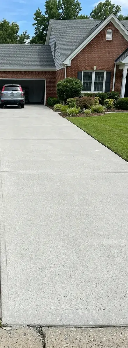 Driveway cleaning after in New Jersey
